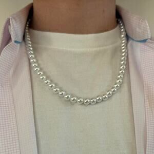Y2k 20 inch pearl chain